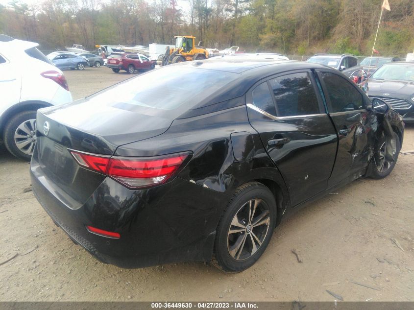 2022 NISSAN SENTRA SV - 3N1AB8CV3NY233407