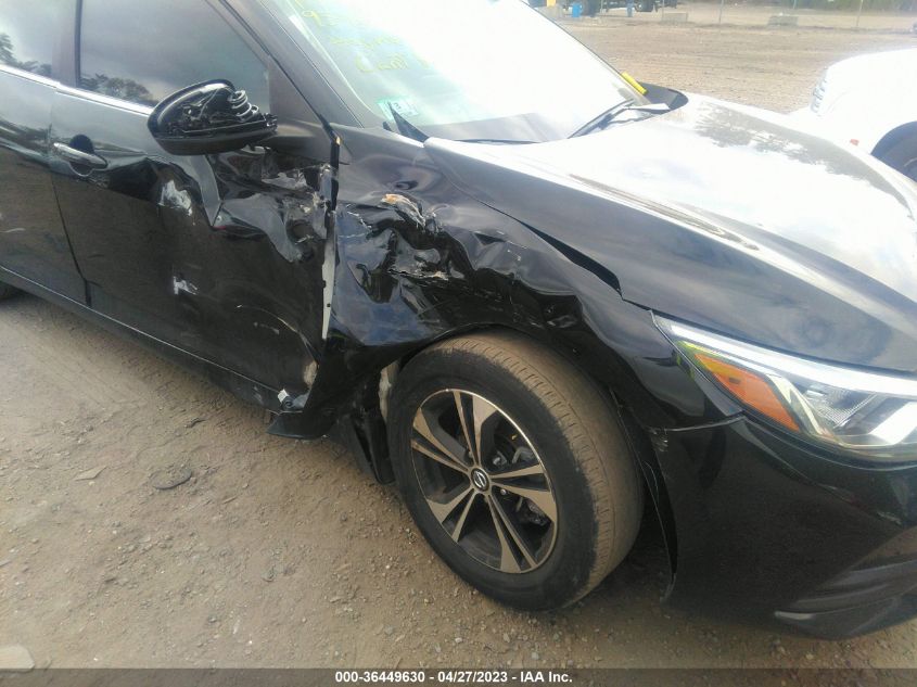 2022 NISSAN SENTRA SV - 3N1AB8CV3NY233407