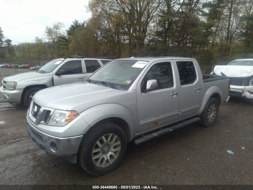 2013 NISSAN FRONTIER SL - 1N6AD0EV0DN758455