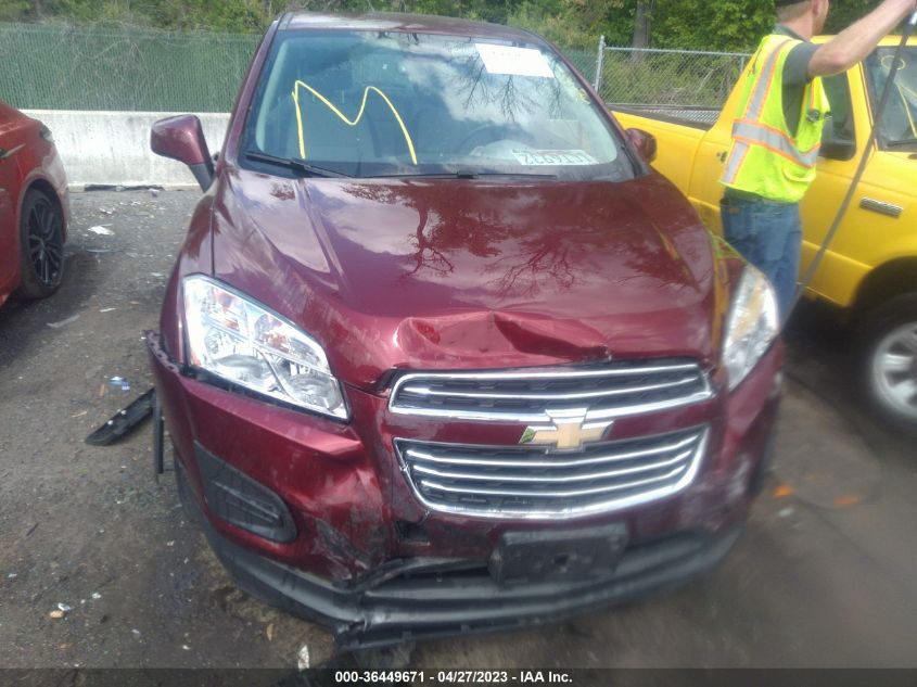 2016 CHEVROLET TRAX LS - 3GNCJKSB5GL280216