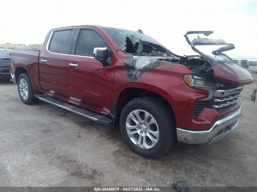 3GCUDGET7NG586734 CHEVROLET SILVERADO 1500 LTZ 2022
