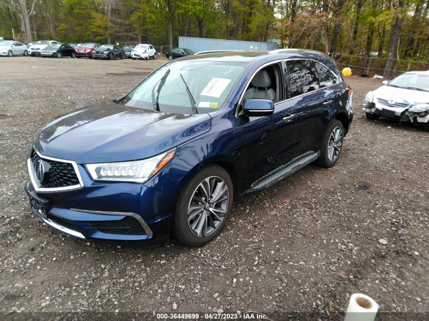 2019 ACURA MDX W/TECHNOLOGY PKG - 5J8YD4H53KL029347