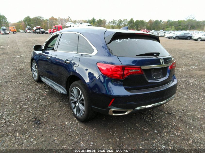 2019 ACURA MDX W/TECHNOLOGY PKG - 5J8YD4H53KL029347