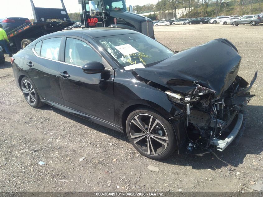 2022 NISSAN SENTRA SR - 3N1AB8DV7NY316451