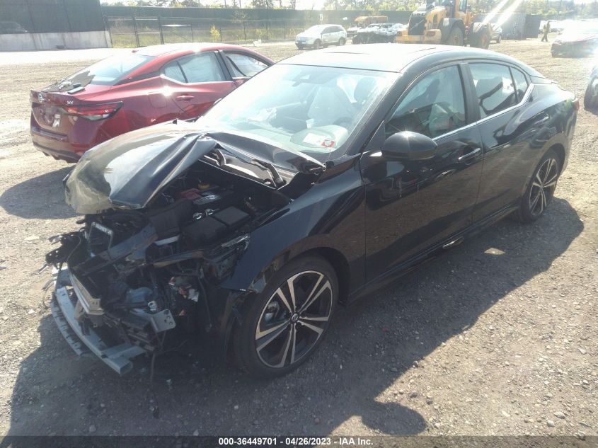 2022 NISSAN SENTRA SR - 3N1AB8DV7NY316451