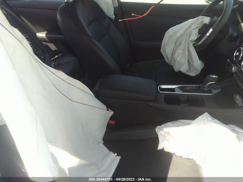 2022 NISSAN SENTRA SR - 3N1AB8DV7NY316451