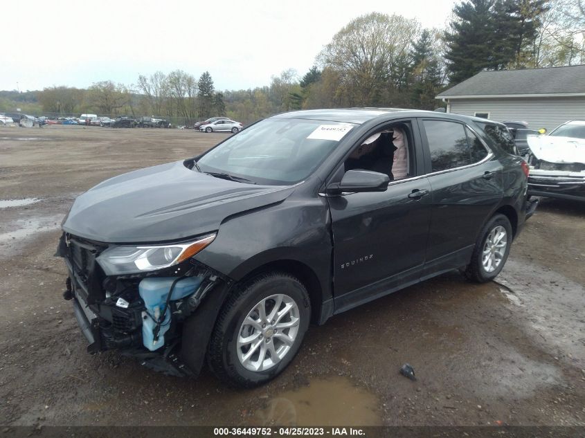 2021 CHEVROLET EQUINOX LT - 3GNAXKEV5ML359215