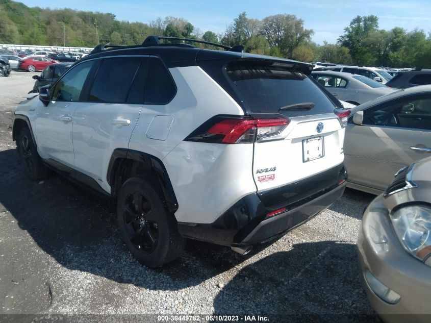 2021 TOYOTA RAV4 HYBRID XSE - 2T3E6RFV3MW007795