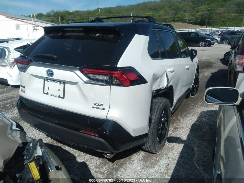 2021 TOYOTA RAV4 HYBRID XSE - 2T3E6RFV3MW007795