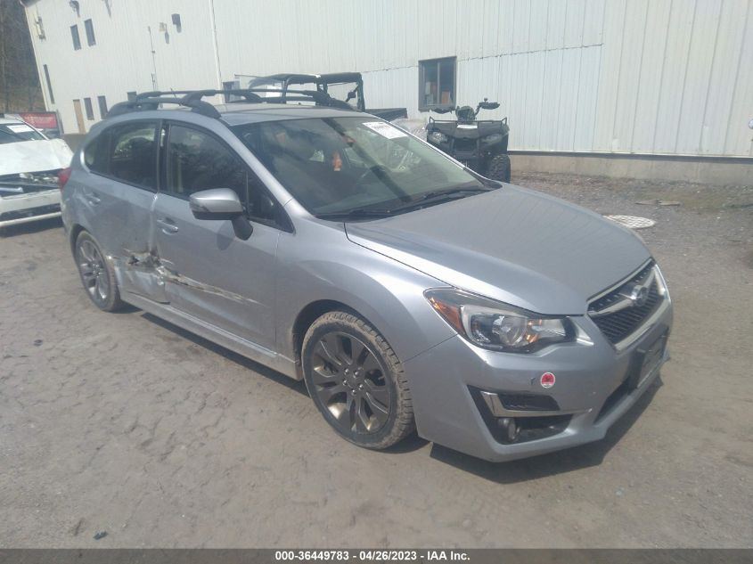 2015 SUBARU IMPREZA WAGON 2.0I SPORT PREMIUM - JF1GPAT61F9254889