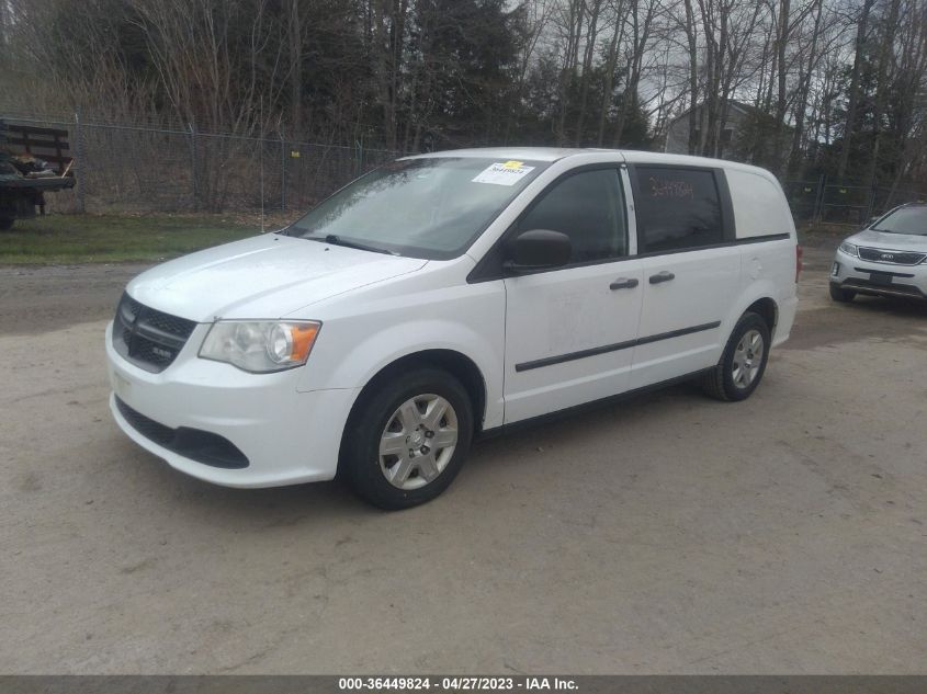 2014 RAM CARGO VAN TRADESMAN 2C4JRGAG9ER180929