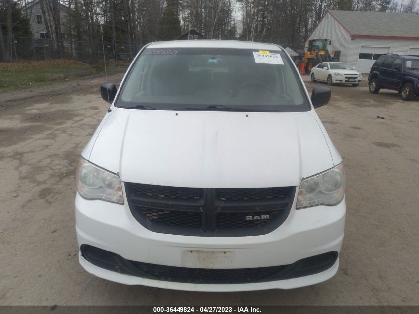 2014 RAM CARGO VAN TRADESMAN 2C4JRGAG9ER180929