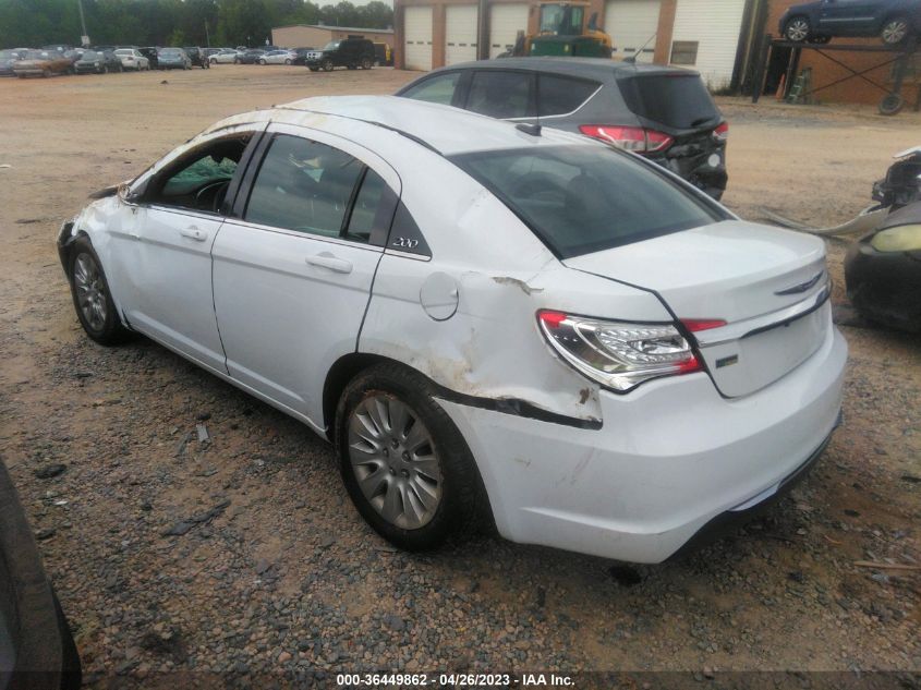 2013 CHRYSLER 200 LX - 1C3CCBAG9DN721488