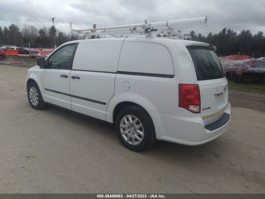 2014 RAM CARGO VAN TRADESMAN 2C4RRGAG9ER181369