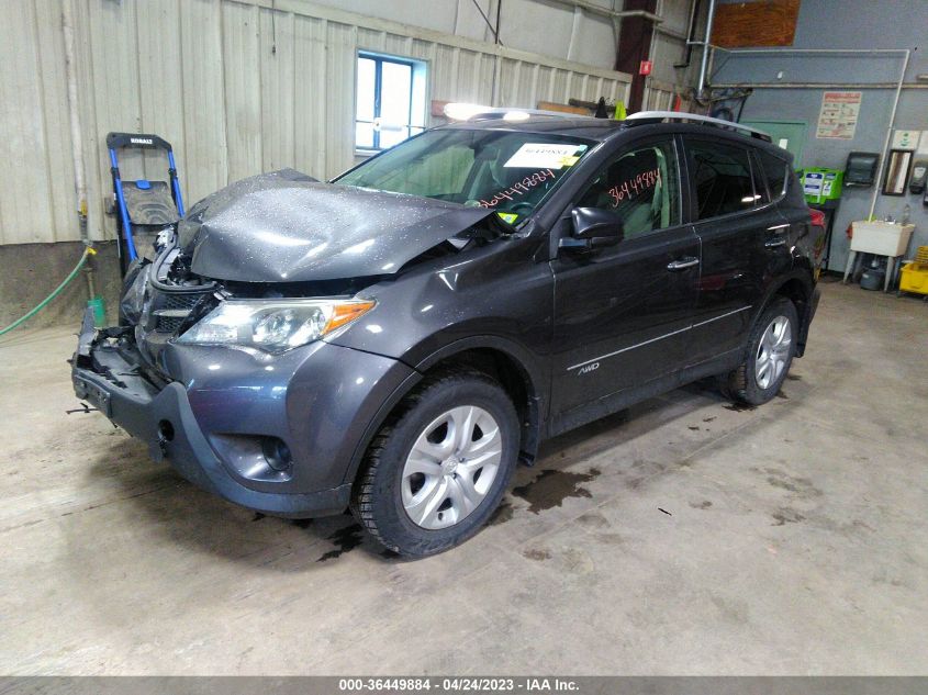 2015 TOYOTA RAV4 LE - JTMBFREV3FJ046702