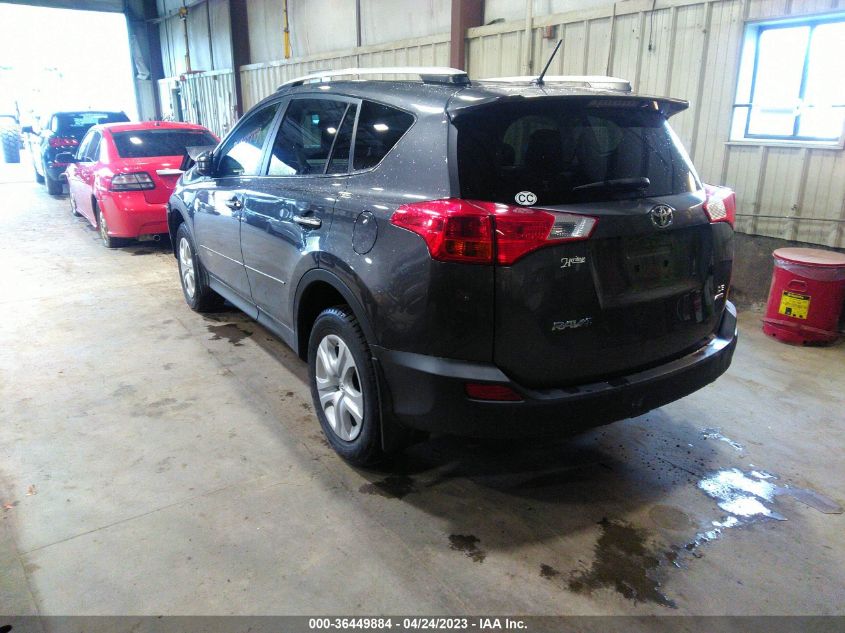 2015 TOYOTA RAV4 LE - JTMBFREV3FJ046702