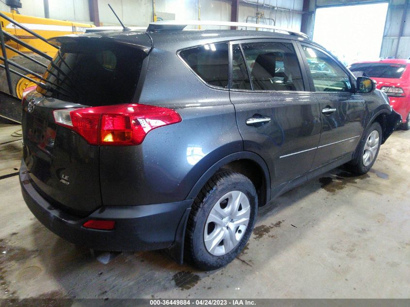 2015 TOYOTA RAV4 LE - JTMBFREV3FJ046702