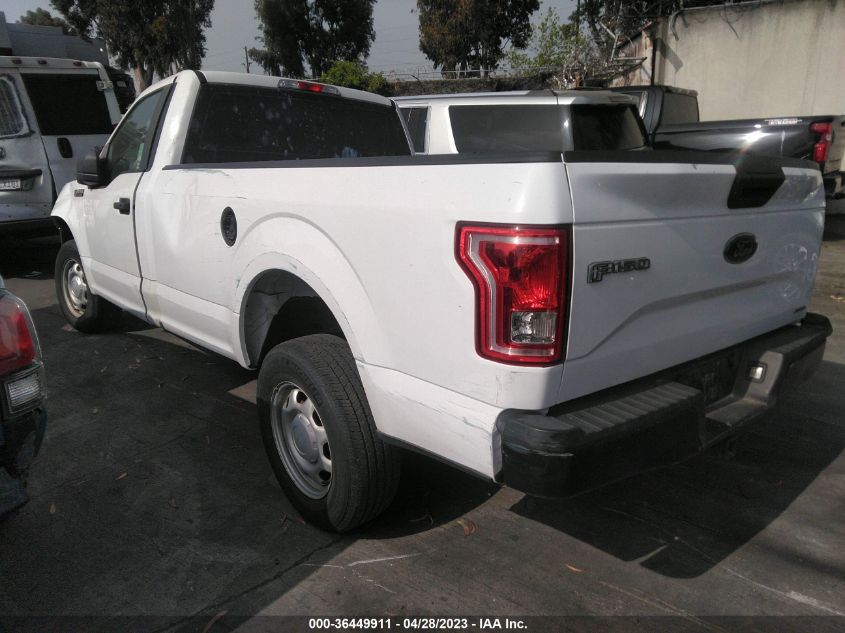 2016 FORD F-150 XL/XLT - 1FTMF1C89GKG00828