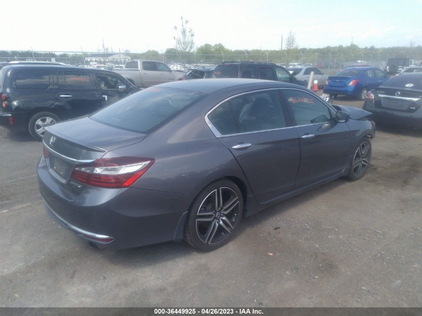2016 HONDA ACCORD SEDAN SPORT - 1HGCR2F55GA171771