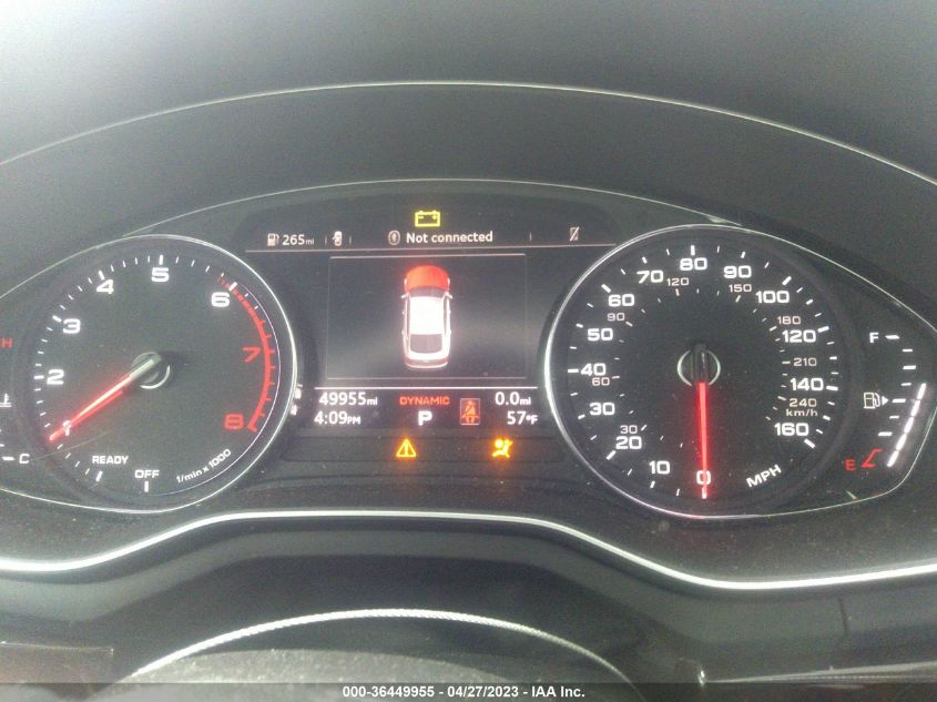 2019 AUDI A5 SPORTBACK PREMIUM - WAUANCF56KA022346
