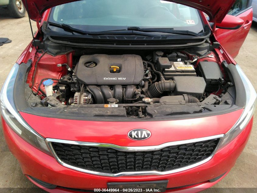 2018 KIA FORTE S - 3KPFL4A73JE275309