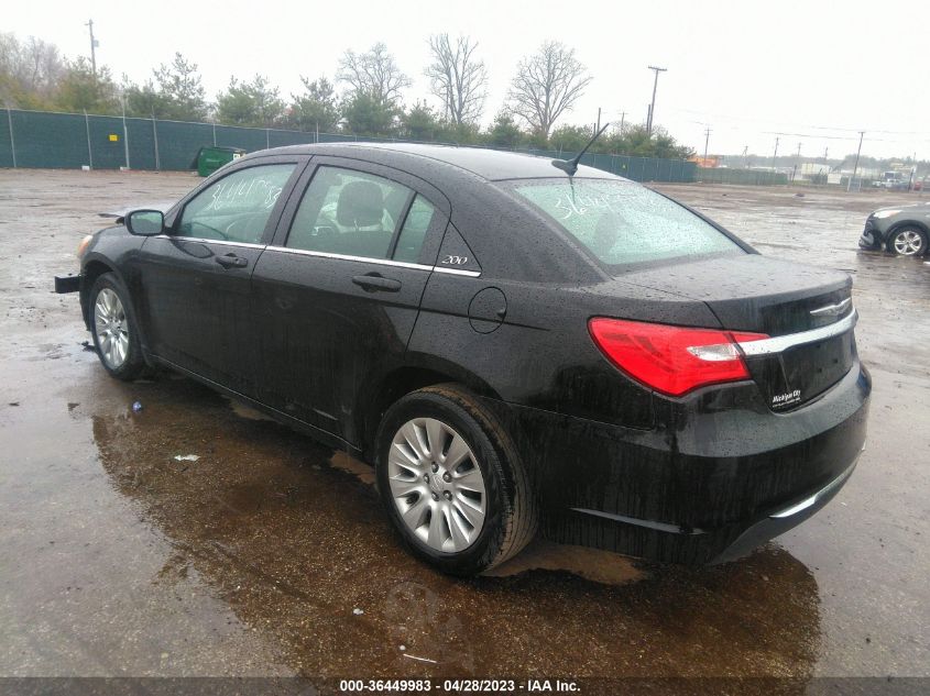 2013 CHRYSLER 200 LX - 1C3CCBAB4DN706854