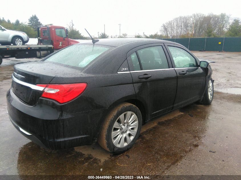 2013 CHRYSLER 200 LX - 1C3CCBAB4DN706854