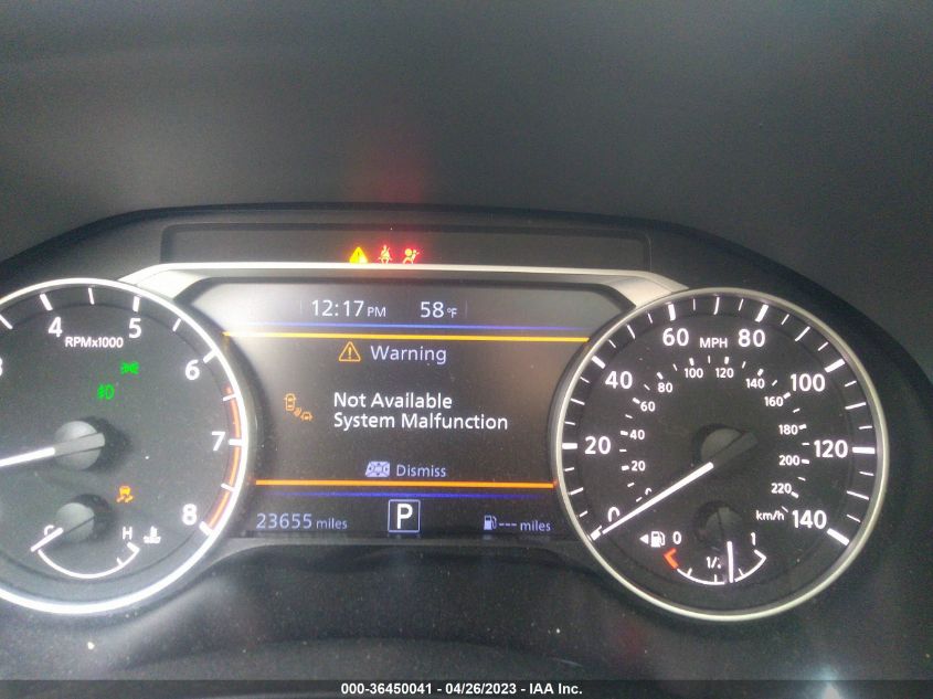2020 NISSAN ALTIMA 2.5 SV - 1N4BL4DW2LC181956