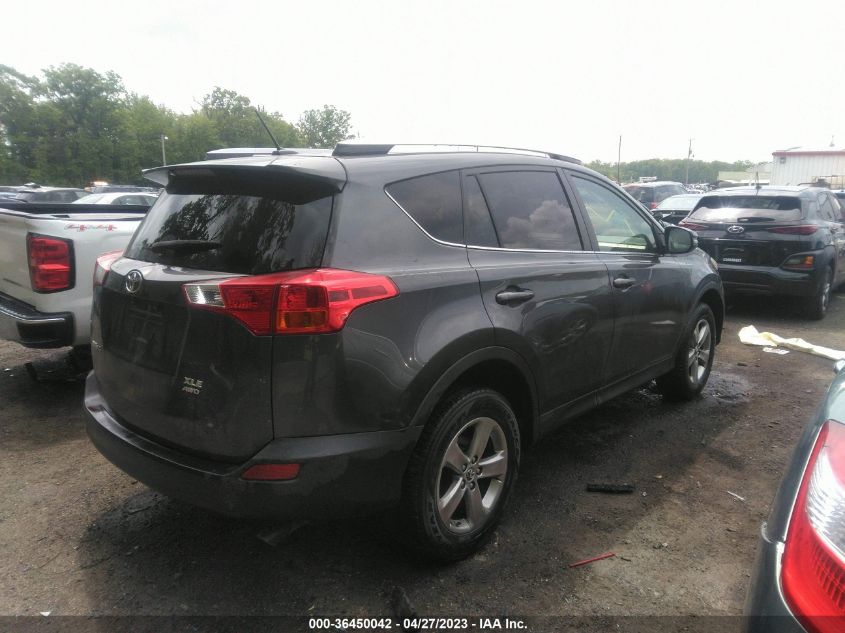 2015 TOYOTA RAV4 XLE - JTMRFREV1FJ030707