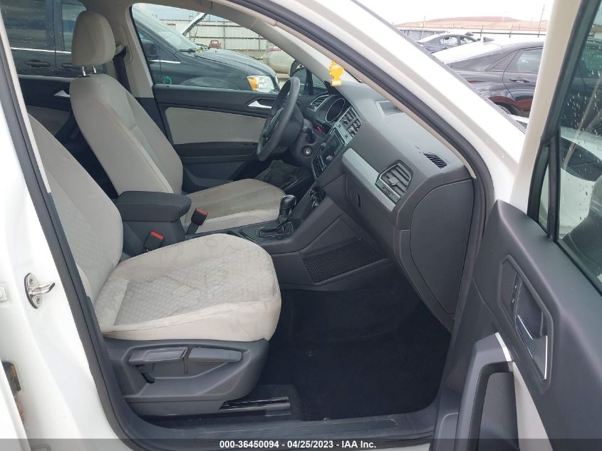 2019 VOLKSWAGEN TIGUAN S - 3VV1B7AX6KM018734