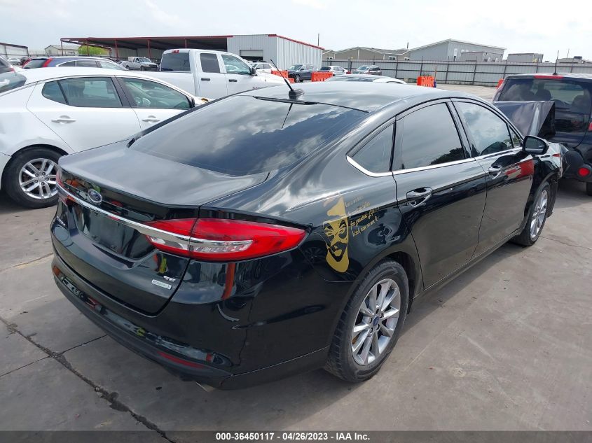 2017 FORD FUSION SE - 3FA6P0HD0HR371853