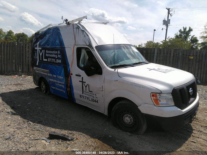 2018 NISSAN NV CARGO SV - 1N6BF0LY1JN804690