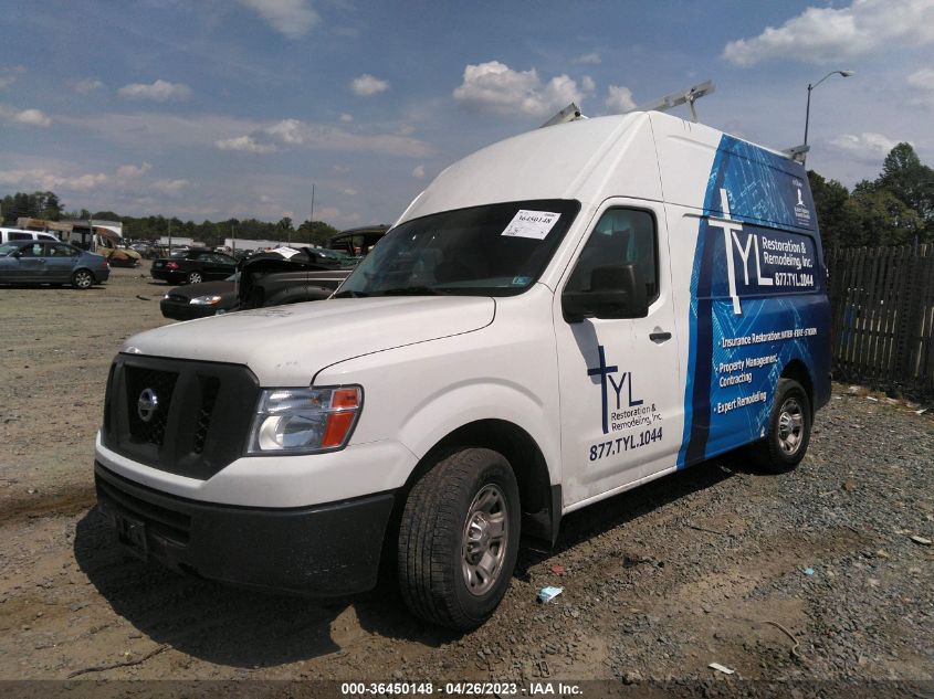2018 NISSAN NV CARGO SV - 1N6BF0LY1JN804690