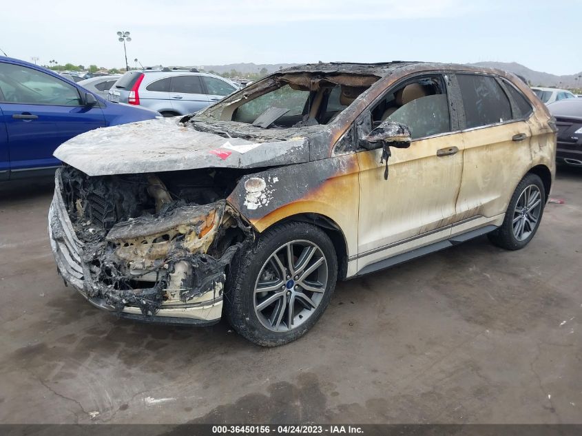 2019 FORD EDGE TITANIUM - 2FMPK3K90KBB88540