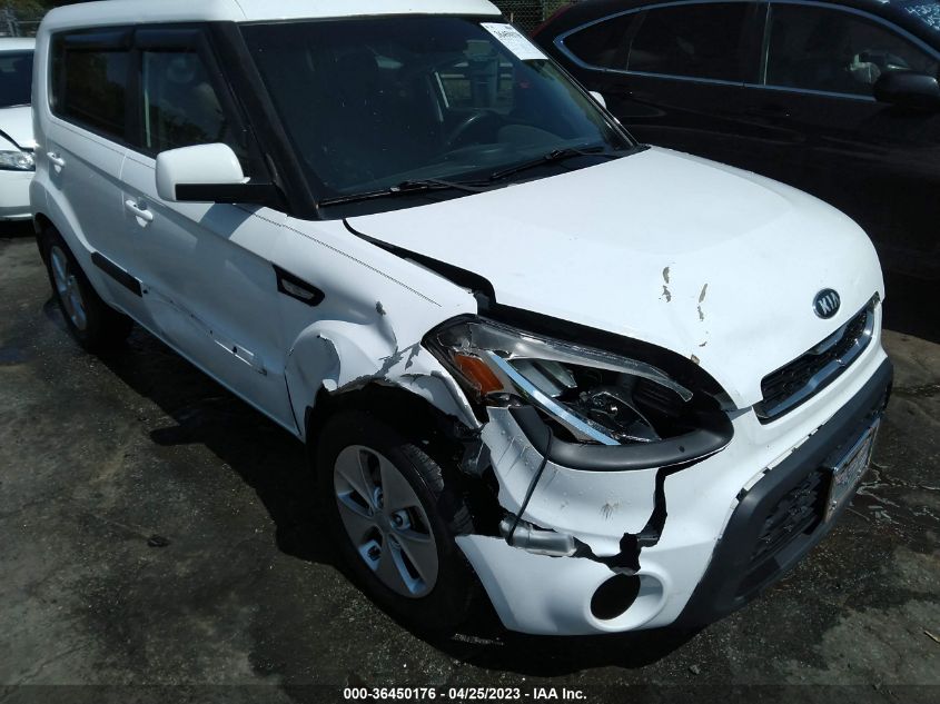 2013 KIA SOUL BASE - KNDJT2A50D7763179