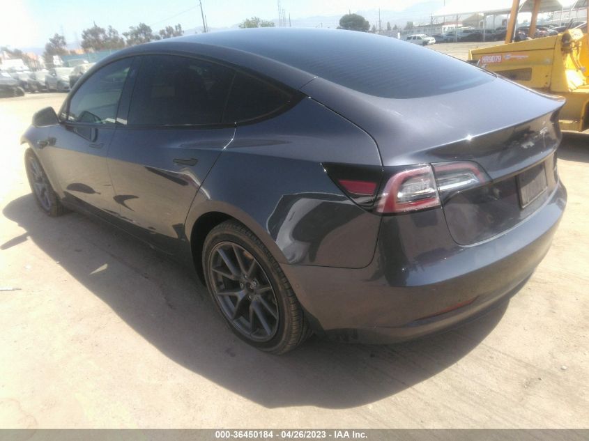 2022 TESLA MODEL 3 LONG RANGE - 5YJ3E1EB4NF159952