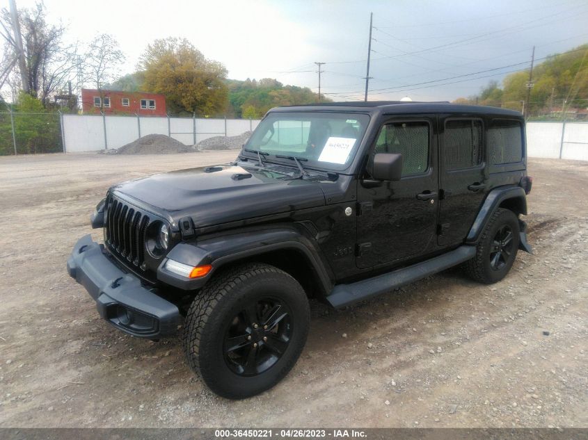 2019 JEEP WRANGLER UNLIMITED SAHARA ALTITUDE - 1C4HJXEG0KW637422