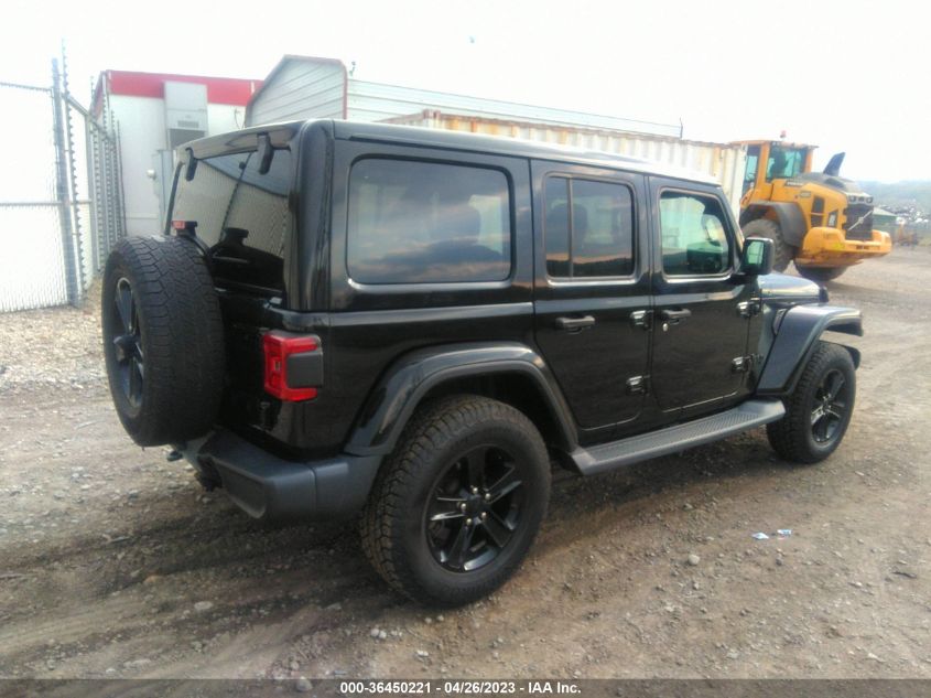2019 JEEP WRANGLER UNLIMITED SAHARA ALTITUDE - 1C4HJXEG0KW637422