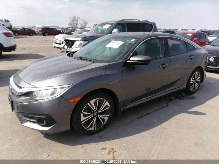 2017 HONDA CIVIC SEDAN EX-L - 19XFC1F72HE003660