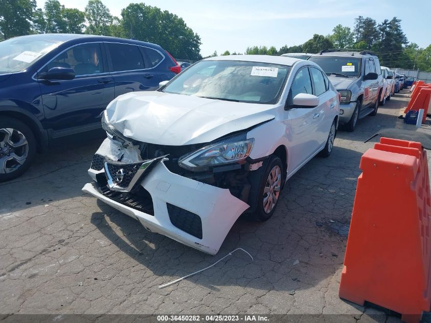 2016 NISSAN SENTRA S - 3N1AB7AP7GY334225