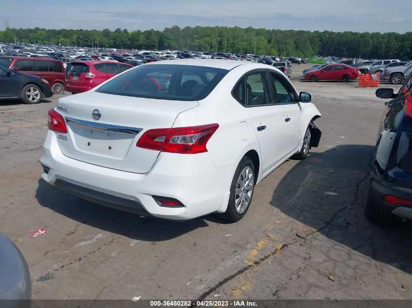 2016 NISSAN SENTRA S - 3N1AB7AP7GY334225