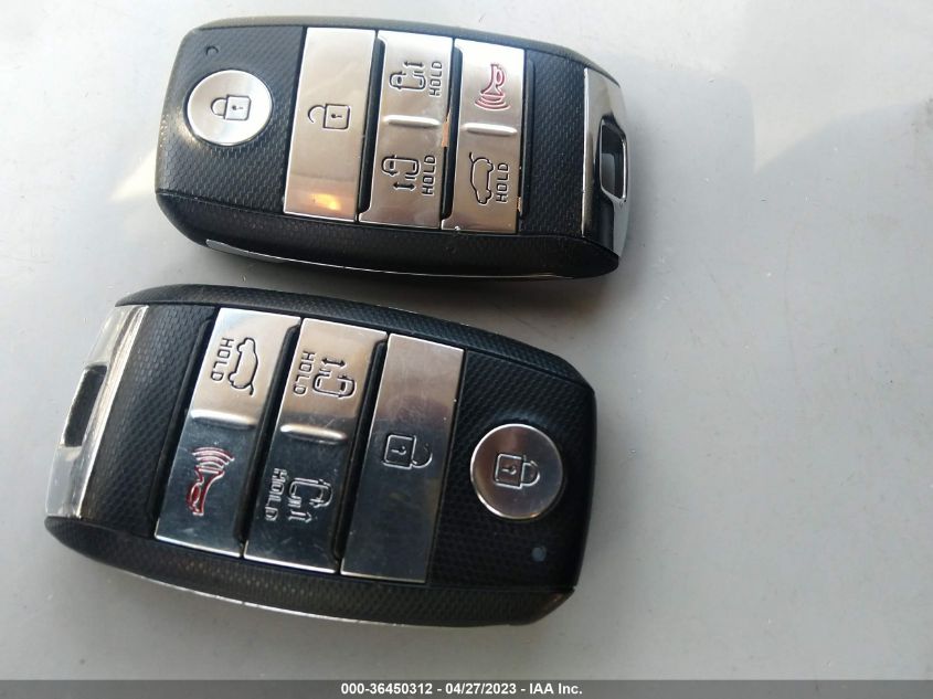 2015 KIA SEDONA SX-L - KNDME5C1XF6042105