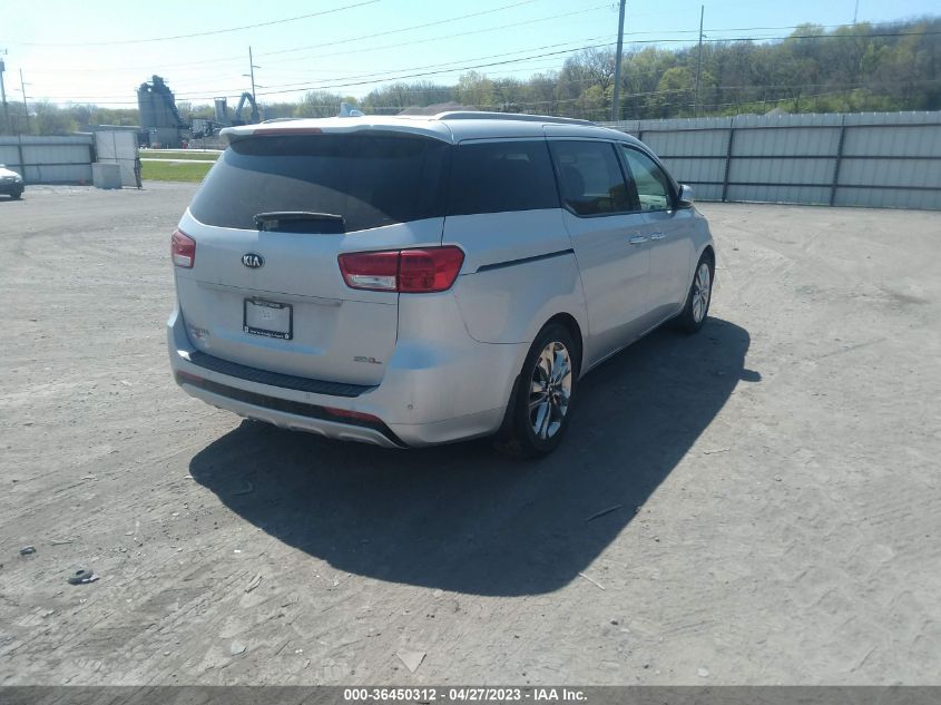 2015 KIA SEDONA SX-L - KNDME5C1XF6042105