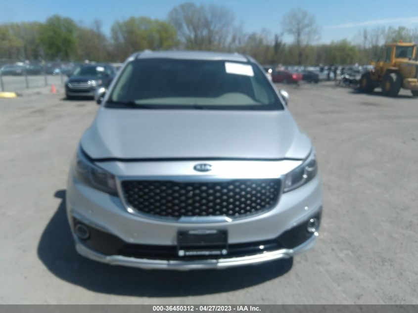 2015 KIA SEDONA SX-L - KNDME5C1XF6042105