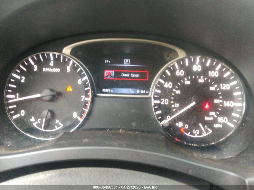 2017 NISSAN ALTIMA 2.5 SV - 1N4AL3AP2HC127874