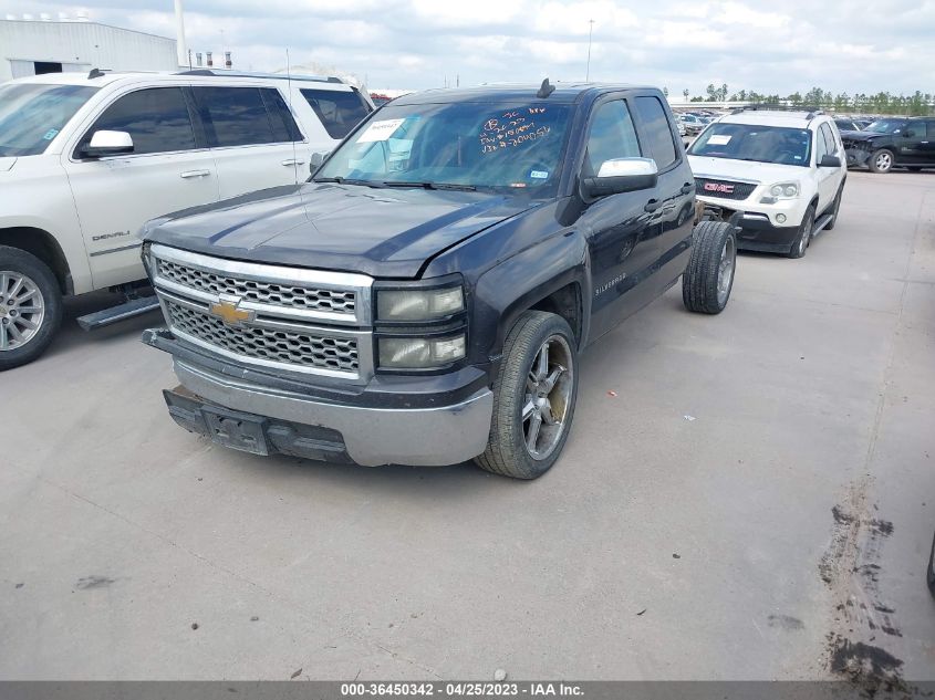 2015 CHEVROLET SILVERADO 1500 WORK TRUCK/LS - 1GCNCPEH1FF204056