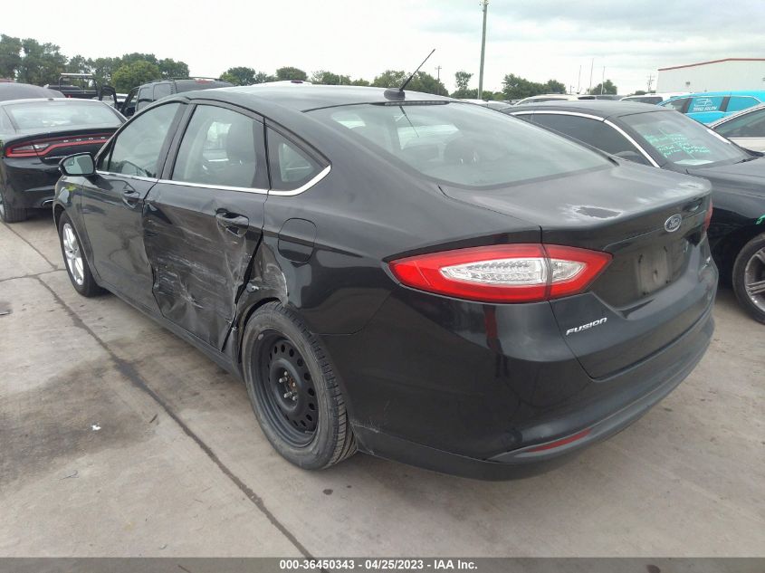 2014 FORD FUSION SE - 3FA6P0H79ER122991