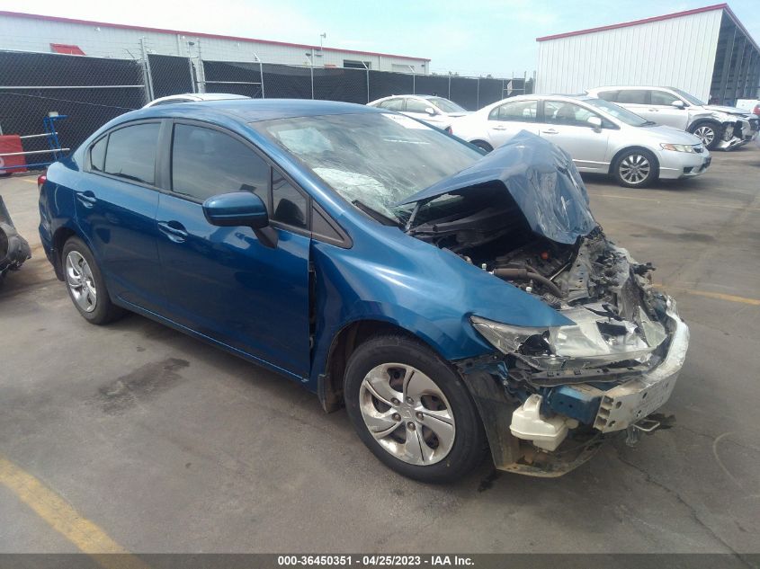 2014 HONDA CIVIC SEDAN LX - 2HGFB2F55EH513445