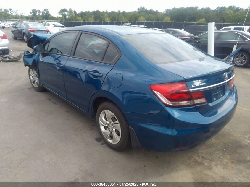 2014 HONDA CIVIC SEDAN LX - 2HGFB2F55EH513445