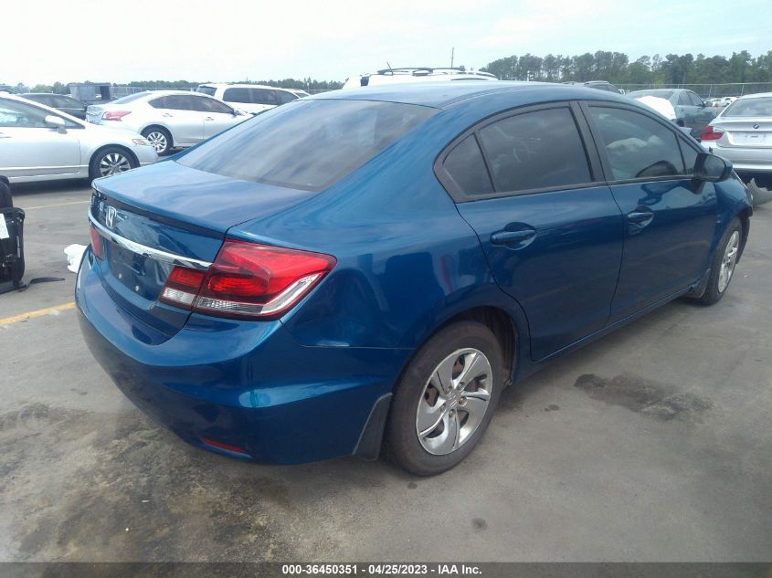2014 HONDA CIVIC SEDAN LX - 2HGFB2F55EH513445